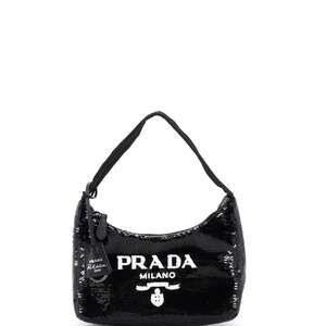 Prada Re-Edition Hobo Sequins Mini #234781P22B